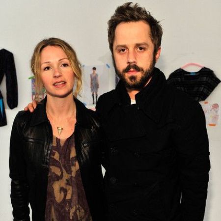 The picture of Ribisi with her brother Giovanni.